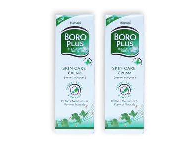 Boro Plus 2 x 25 ml Herbal Pflegecreme Hautpflege Körperpflege