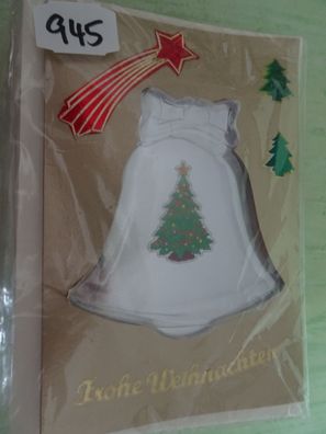 Unikate Handarbeit Bolblister - Weihnachtsgrußkarten & Kuvert ca 17 x 12 cm