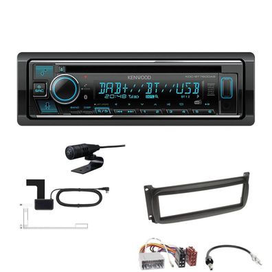 Kenwood 1-DIN Receiver Autoradio DAB+ CD Bluetooth für Chrysler 300 M 2002-2004