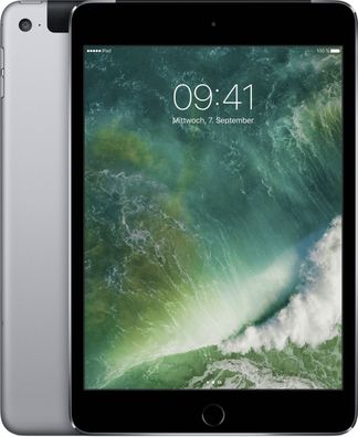 Apple iPad mini (2015) 4. Generation 128GB WiFi & Cellular Space Gray Neuware