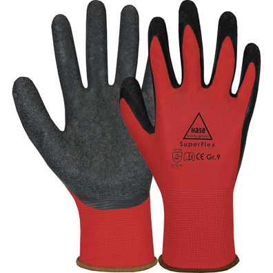 SuperFlex Montagehandschuhe aus Polyester/ Latex