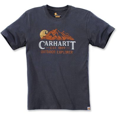 carhartt Explorer Graphic T-Shirt - Blue Stone 104 XL