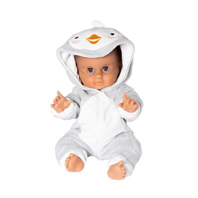 Heless Overall Pinguin Puppenkleidung Kleiderset Puppe 35 - 45 cm