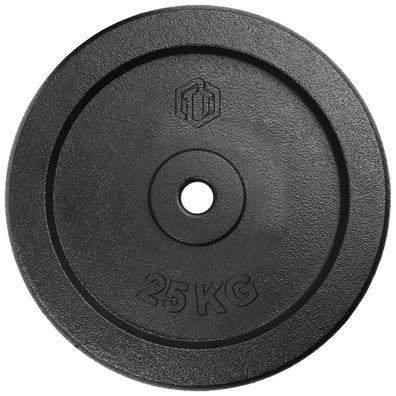 Sporttrend 24® Hantelscheibe 25KG Gusseisen 30/31mm, Gewichtsscheibe Gewicht