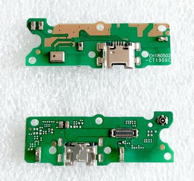 Ladebuchse Lade Buchse Micro USB Flex Kabel Dock Mikro Mic Huawei Y5 2018