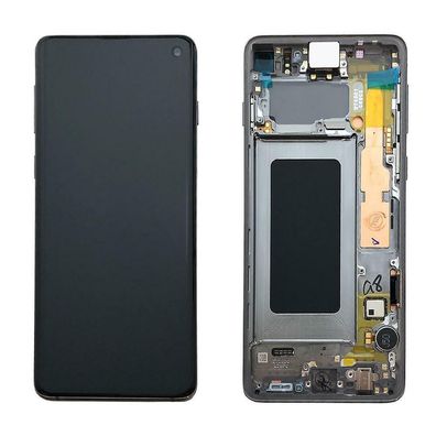 100% Original LCD Touchscreen Display Einheit Black Samsung Galaxy S10 G973F NEU