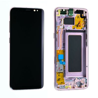 100% Original LCD Touchscreen Display Einheit Pink Samsung Galaxy S8 G950F NEU