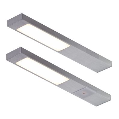 LED Unterbauleuchte Küche, Küchenleuchte Neoplan 2x2,2 W, warmweiß
