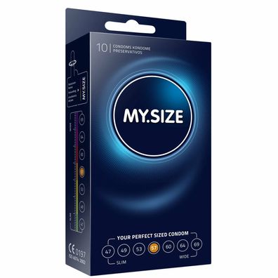 My. Size 57 mm Kondome 10 Stück, Vegan, optimale Passform Verhütungsmittel