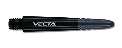 Winmau Shaft VECTA schwarz, short oder medium, 7025-101 oder 7025-201