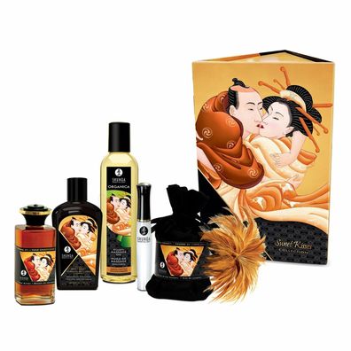 Shunga Sweet Kisses Paket Massage Öl, Bodypainting, Erotische Massage, Wellness