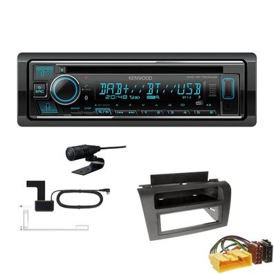 Kenwood 1-DIN Receiver Autoradio DAB+ CD Bluetooth für Mazda 3 2003-2009 schwarz