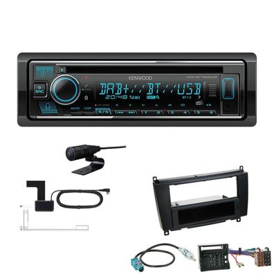 Kenwood 1-DIN Receiver Radio Bluetooth für Mercedes-Benz CLK Facelift 2004-2010