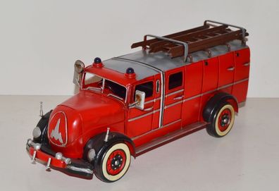 Blechmodell Nostalgie Feuerwehrauto Oldtimer Marke Magirus Deutz LF 15 L 37 cm