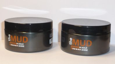 The Mud Hair Wax Hold Shine 2 x 100 ml