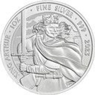 1 Unze Silbermünze Myths and Legends - King Arthur 2023