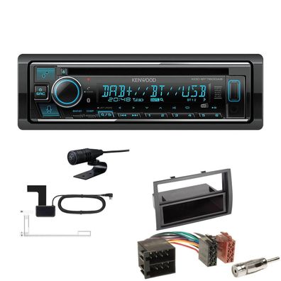 Kenwood Receiver Autoradio DAB+ CD Bluetooth für Peugeot Boxer alle schwarz