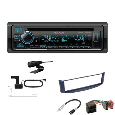 Kenwood Receiver Autoradio DAB+ CD Bluetooth für Smart ForTwo Cabrio Coupe