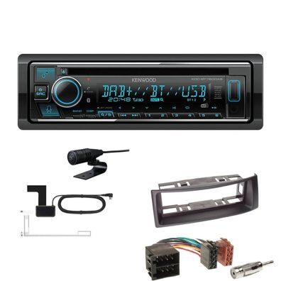 Kenwood Receiver Radio Bluetooth für Renault Megane I Megane Scenic schwarz