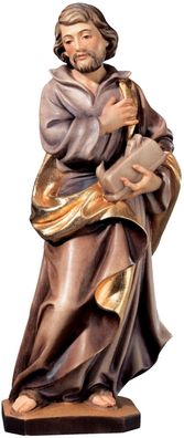 Heiligenfigur Heiliger Josef H 12 cm Josef als Arbeiter Holzfigur aus Ahornholz