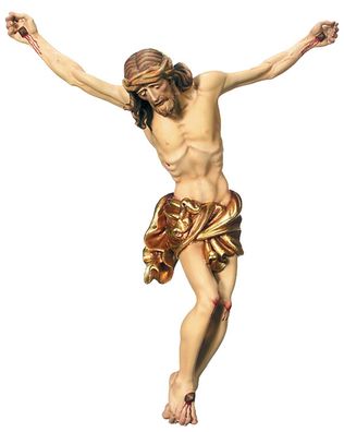 Holzfigur Jesus Christus Figur für Kruzifix/ Kreuz "Raffaello" H 10 cm Statue