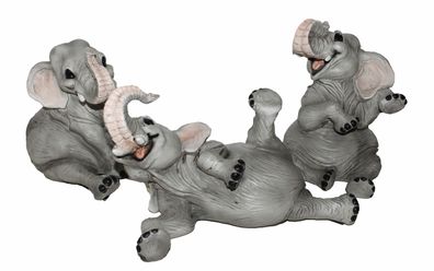 Deko Figur Elefant Sammlerfigur Kollektion Castagna Deko aus Resin H 15-21cm