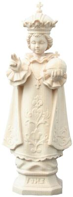 Heiligenfigur Prager Jesuskind Jesulein H 30 cm Holzfigur Statue aus Ahornholz