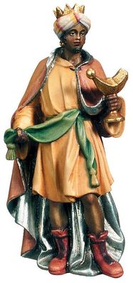 Krippenfigur Heilige Drei Könige Caspar H 12 cm Raffaello Kollektion Holzfigur