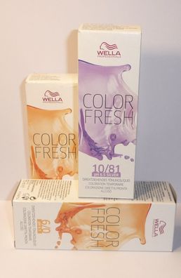 Wella Color Fresh Sauer PH-Wert Direktziehendes Tönungsliquid 75ml vers. Nuance