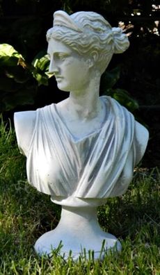 Figur Büste Statue Skulptur Frau Paolina von Canova H 31 cm Gartenskulptur Beton