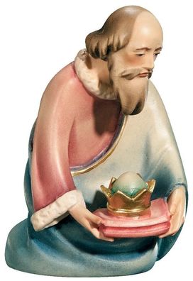 Krippenfigur Leonardo Kollektion Heilige Drei Könige Balthasar Holzfigur