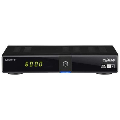 Comag SL65 UHD HD+ Sat Receiver inkl. 6 Monate HD Plus (4K UHD, DVB-S2, HDMI)