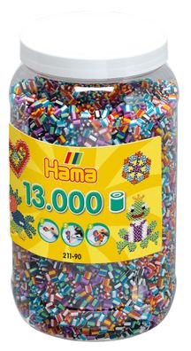 Bügelperlen 21190 HAMA Mix90 13.000 Perlen gestreift