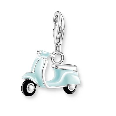 Thomas Sabo Schmuck Charm-Anhänger Türkisfarbener Motorroller 1937-041-7