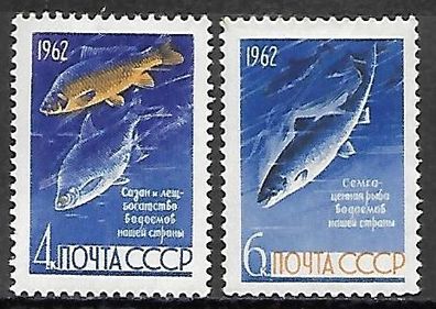 Sowjetunion postfrisch Michel-Nummer 2640-2642
