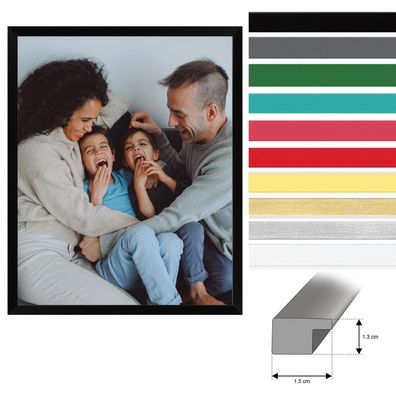 Fotorahmen Rahmen für Plakate von 10x15cm bis 50x70cm Bilderrahmen 10 Farben