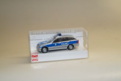 1:87 Busch 49168 MB C-Klasse T-Modell Polizei, neuw./ ovp