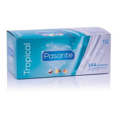 Pasante Tropical Kondome 144 Stück Verhütungsmittel