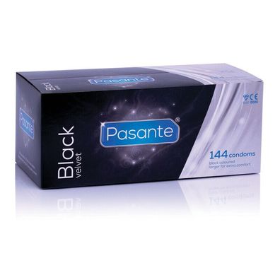Kondome Pasante Black Velvet - 144 Stück Verhütungsmittel