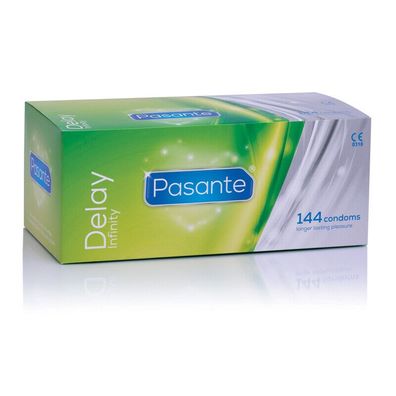 Kondome Pasante Delay 144 Stück Kondome mit Verzögerungseffekt Verhütungsmittel