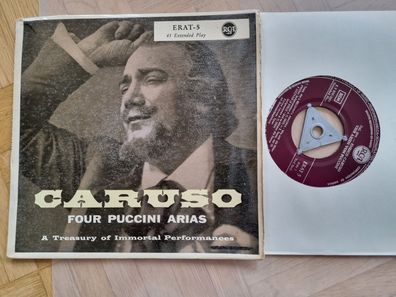 Enrico Caruso - Vier Arien von Puccini 7'' Vinyl Germany