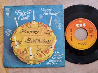 Fats & his Cats - Happy Birthday 7'' Vinyl Germany