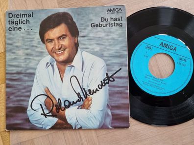 Roland Neudert - Dreimal täglich eine? 7'' Vinyl Amiga