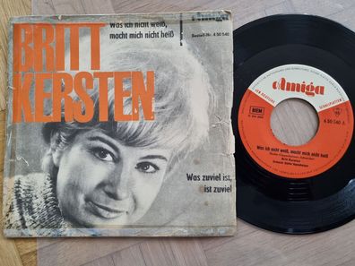 Britt Kersten - Was ich nicht weiss, macht mich nicht heiss 7'' Vinyl Amiga