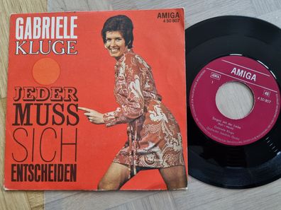 Gabriele Kluge - Sorgen mit der Liebe 7'' Vinyl Amiga
