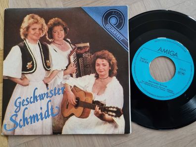 Geschwister Schmidt - Das Schunkelkarussell 7'' Vinyl Amiga Quartett