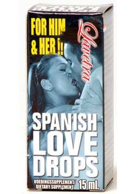 Spanish Love Drops Nahrungsergänzung Tropfen wirken anregend