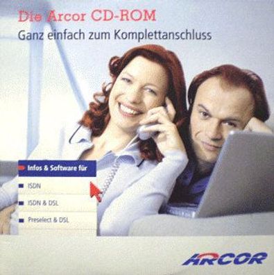ARCOR Infos und Software CD-ROM für ISDN und DSL