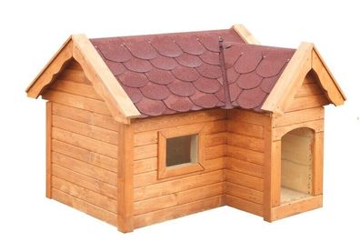 Hundehütte Hund Haus Hütte aus echtem Holz handgefertigte Hundehütten Dog House
