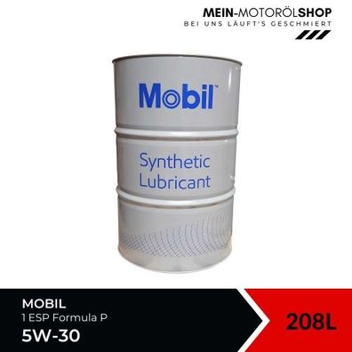 Mobil 1 ESP Formula P 5W-30 208 Liter